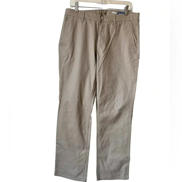 Bonobos Men's Washed Slim Chinos in Khaki Checkered Slant Pocket Size 32/30 - Picture 9 of 15